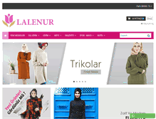 Tablet Screenshot of lalenur.com